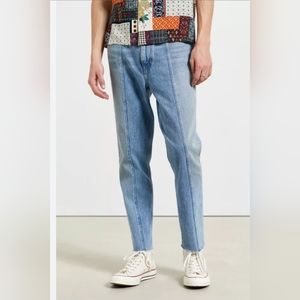 Relaxed fit 100% cotton dad jeans
